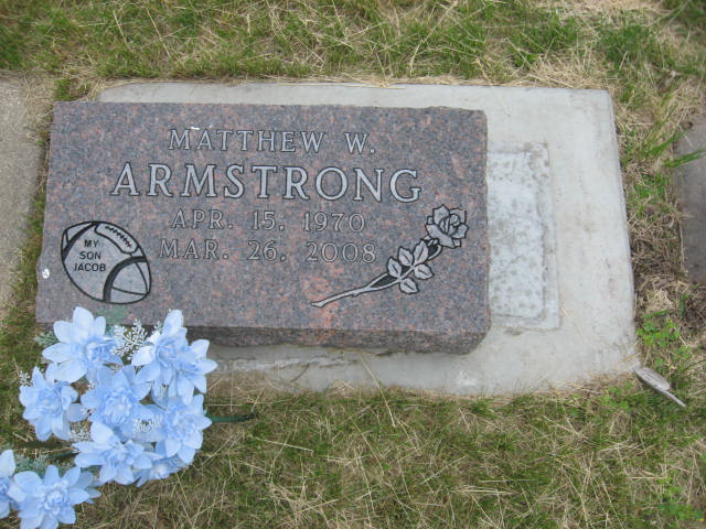 Matthew W. Armstrong Grave Photo