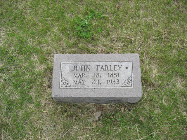 John Farley Grave Photo