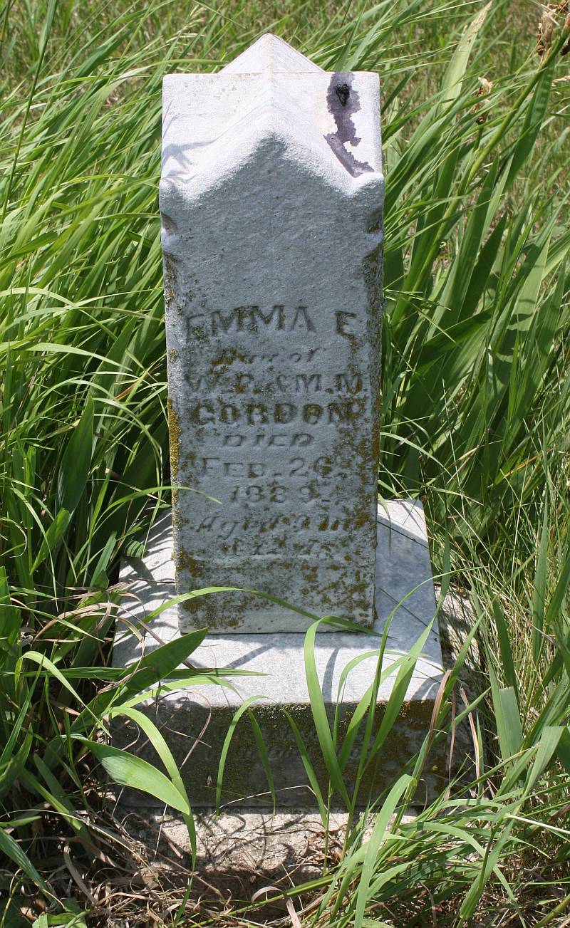 Emma E. Gordon Grave Photo