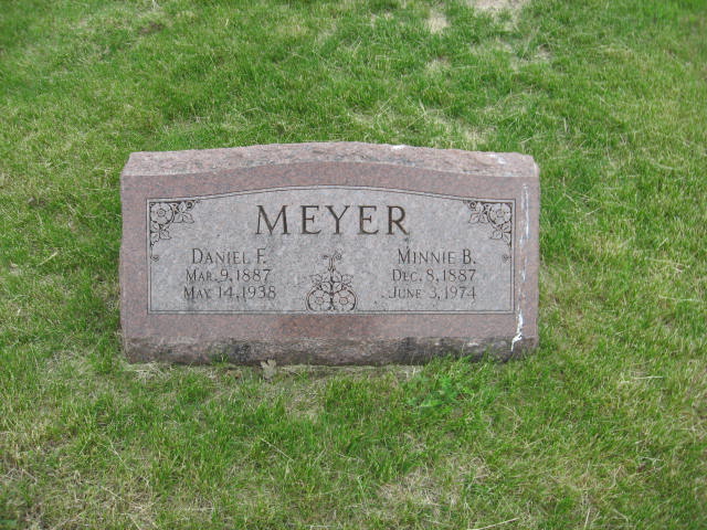 Daniel Fredrick Meyer Grave Photo