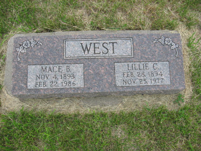 Lillie C. West Grave Photo