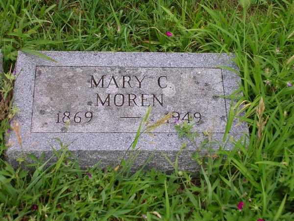 Mary (Case) Moren Grave Photo