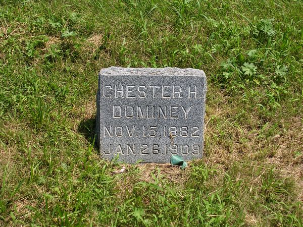 Chester H. Dominey Grave Photo