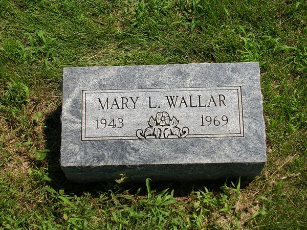 Mary LaVonne (Hall) Wallar Grave Photo