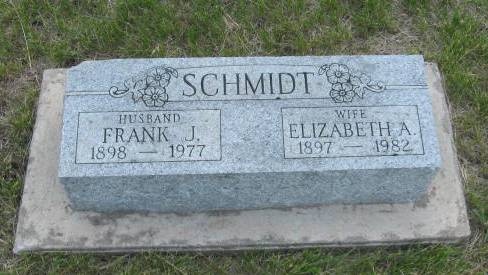 Frank J. Schmidt Grave Photo