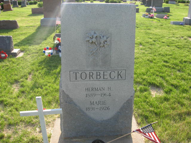 Herman Heinrich Torbeck Grave Photo